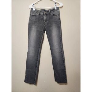 Something Edwin Vienus Straight Leg Jean Gray Womens Size‎ 27 Waist